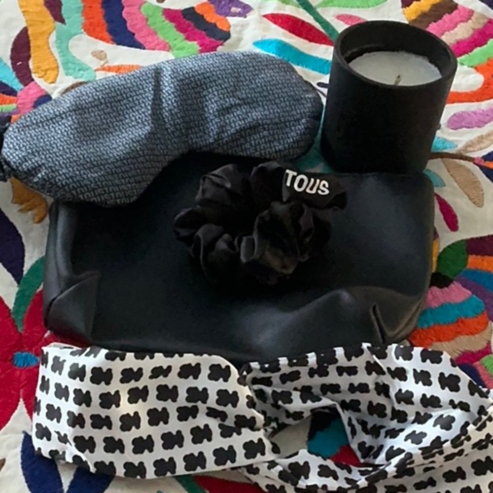 Tous Black and Patterned Accessory Bundle